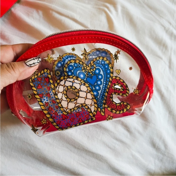 Brighton Tom Clancy Celebrate Tote Pouch Set NWOT - Picture 4 of 10